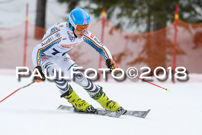 Dt. Schülercup U16 Finale, Riesenslalom, 03.03.2018