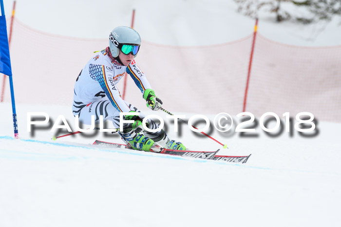 Dt. Schülercup U16 Finale, Riesenslalom, 03.03.2018