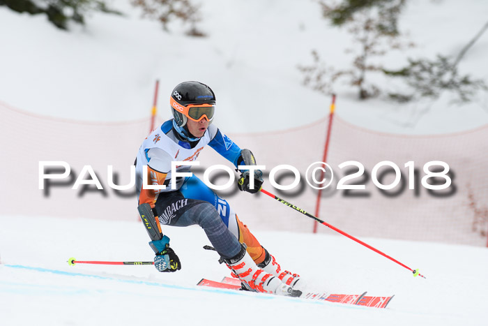 Dt. Schülercup U16 Finale, Riesenslalom, 03.03.2018