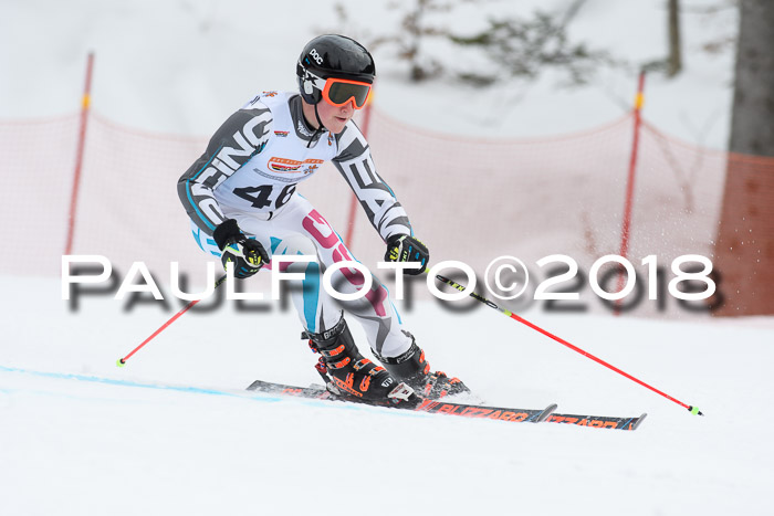 Dt. Schülercup U16 Finale, Riesenslalom, 03.03.2018