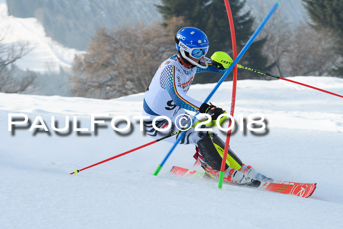 Dt. Schülercup U16 Finale, Slalom, 03.03.2018