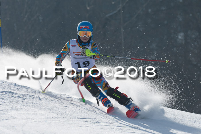 Dt. Schülercup U16 Finale, Slalom, 03.03.2018