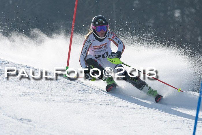 Dt. Schülercup U16 Finale, Slalom, 03.03.2018