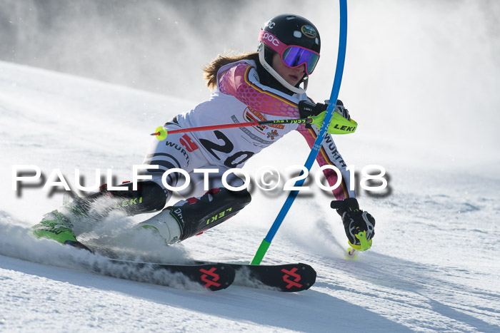 Dt. Schülercup U16 Finale, Slalom, 03.03.2018