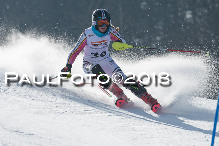 Dt. Schülercup U16 Finale, Slalom, 03.03.2018