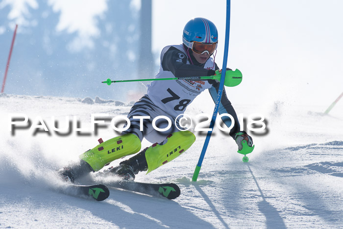 Dt. Schülercup U16 Finale, Slalom, 03.03.2018