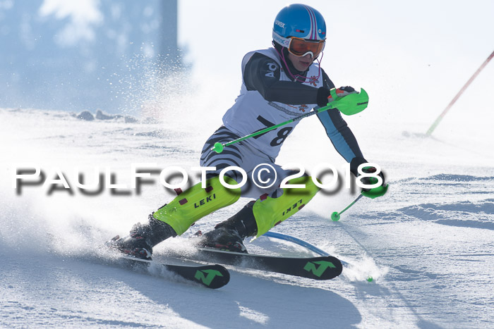 Dt. Schülercup U16 Finale, Slalom, 03.03.2018