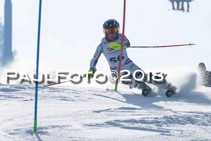 Dt. Schülercup U16 Finale, Slalom, 03.03.2018