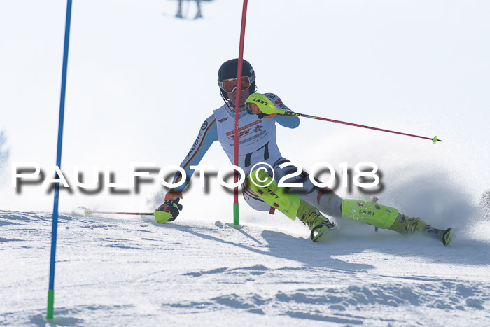 Dt. Schülercup U16 Finale, Slalom, 03.03.2018