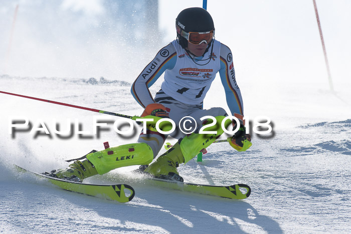 Dt. Schülercup U16 Finale, Slalom, 03.03.2018