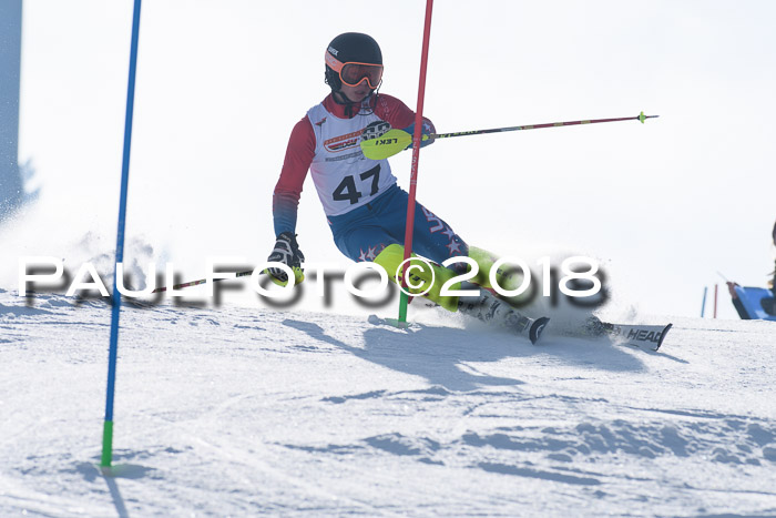 Dt. Schülercup U16 Finale, Slalom, 03.03.2018