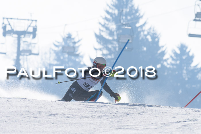 Dt. Schülercup U16 Finale, Slalom, 03.03.2018