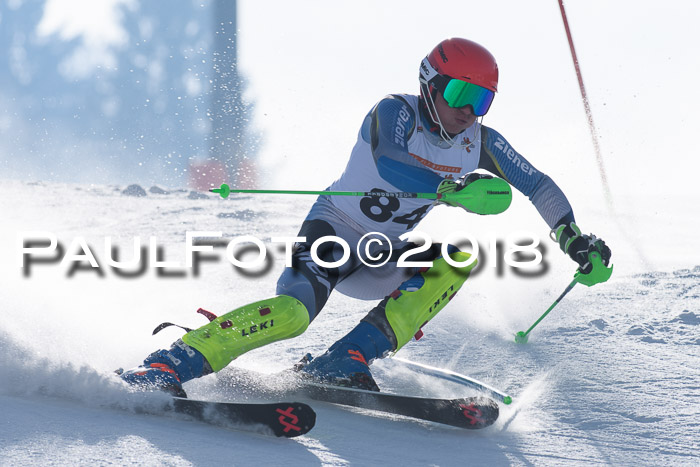 Dt. Schülercup U16 Finale, Slalom, 03.03.2018