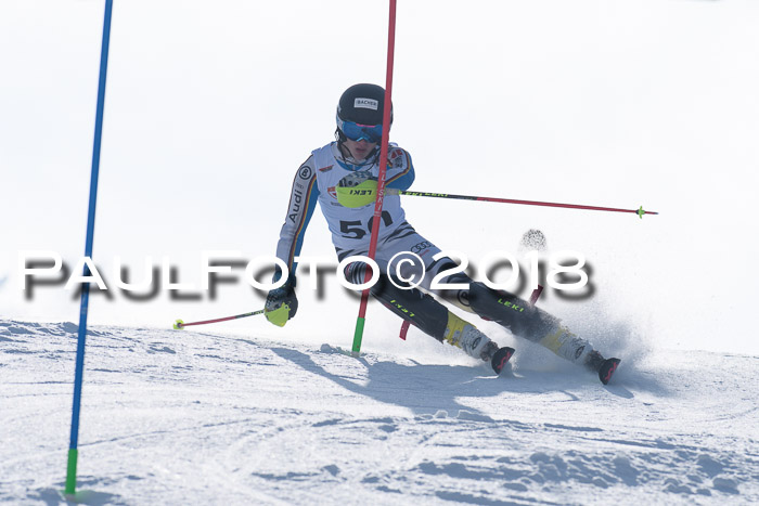 Dt. Schülercup U16 Finale, Slalom, 03.03.2018