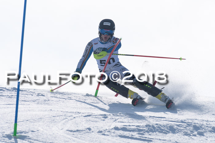 Dt. Schülercup U16 Finale, Slalom, 03.03.2018