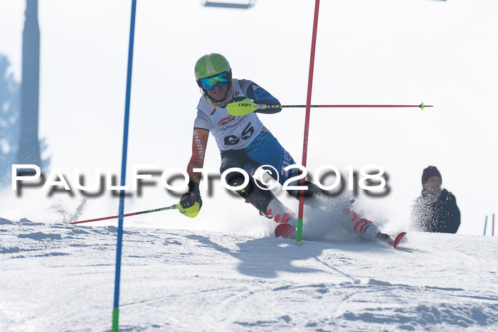 Dt. Schülercup U16 Finale, Slalom, 03.03.2018