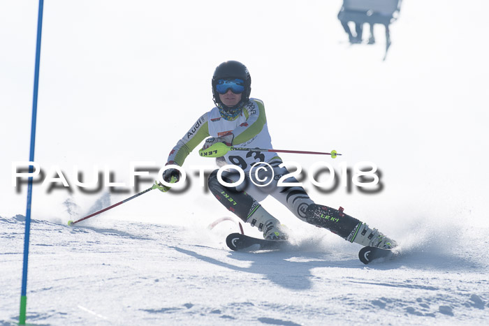 Dt. Schülercup U16 Finale, Slalom, 03.03.2018