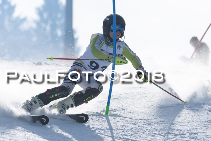 Dt. Schülercup U16 Finale, Slalom, 03.03.2018