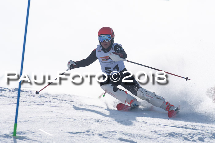 Dt. Schülercup U16 Finale, Slalom, 03.03.2018