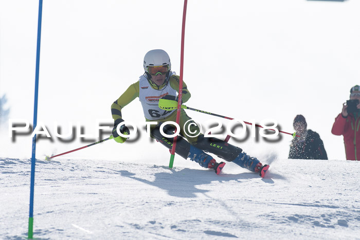 Dt. Schülercup U16 Finale, Slalom, 03.03.2018