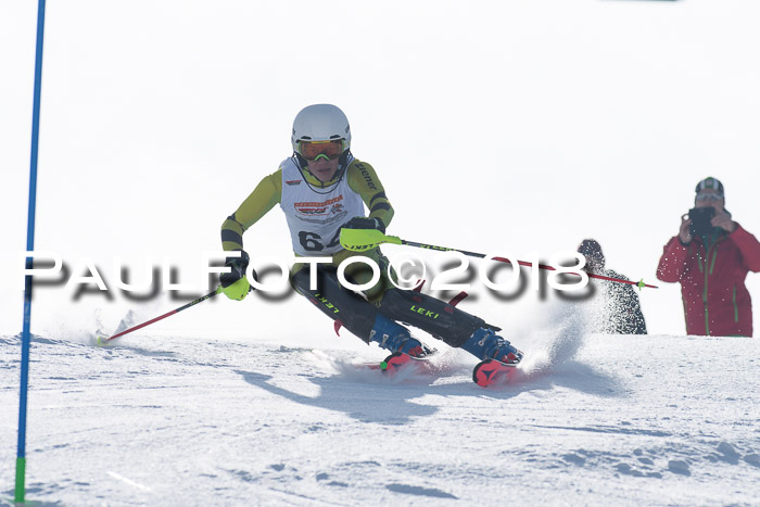 Dt. Schülercup U16 Finale, Slalom, 03.03.2018