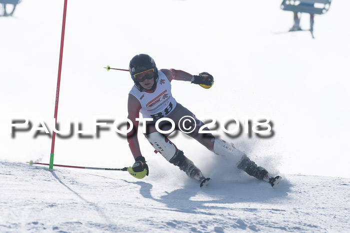 Dt. Schülercup U16 Finale, Slalom, 03.03.2018