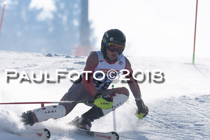 Dt. Schülercup U16 Finale, Slalom, 03.03.2018