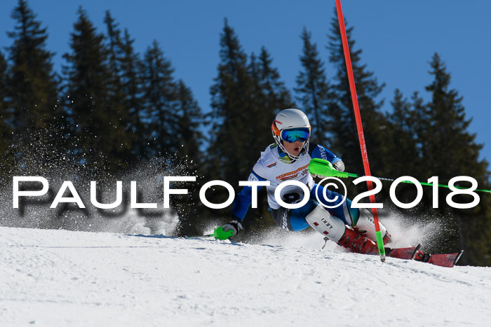 Dt. Schülercup U14 Finale, Slalom, 04.03.2018