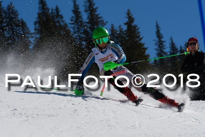 Dt. Schülercup U14 Finale, Slalom, 04.03.2018