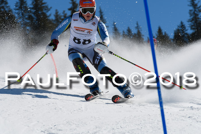 Dt. Schülercup U14 Finale, Slalom, 04.03.2018