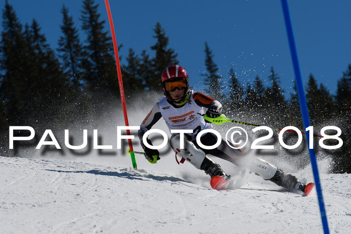 Dt. Schülercup U14 Finale, Slalom, 04.03.2018