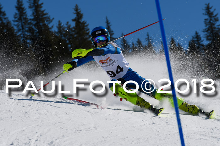 Dt. Schülercup U14 Finale, Slalom, 04.03.2018