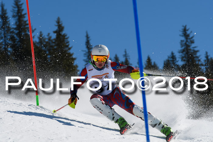 Dt. Schülercup U14 Finale, Slalom, 04.03.2018