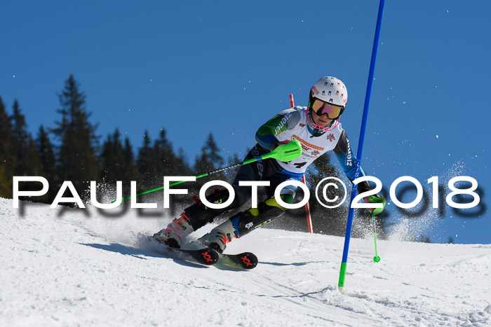 Dt. Schülercup U14 Finale, Slalom, 04.03.2018