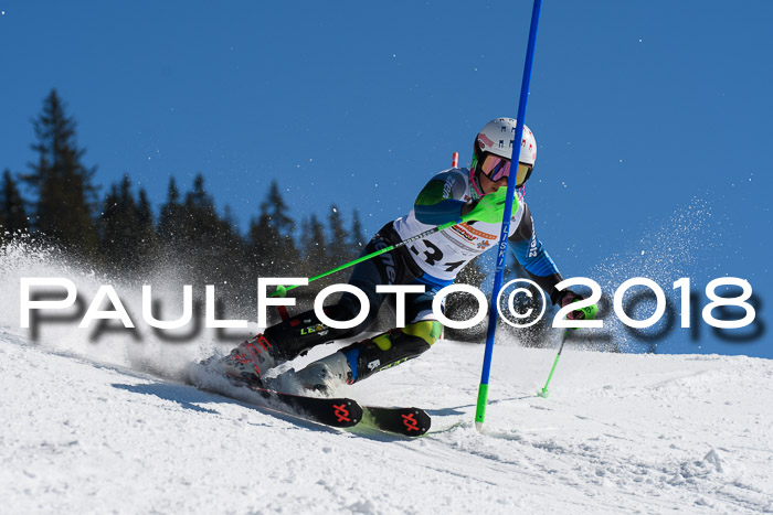 Dt. Schülercup U14 Finale, Slalom, 04.03.2018