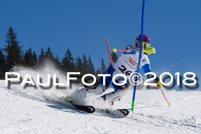 Dt. Schülercup U14 Finale, Slalom, 04.03.2018