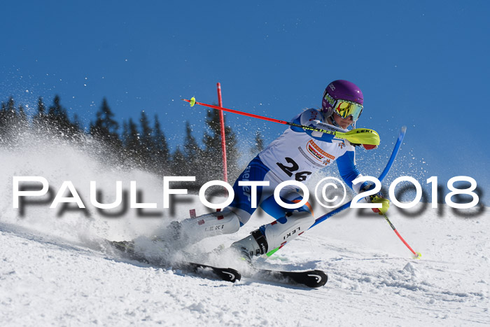 Dt. Schülercup U14 Finale, Slalom, 04.03.2018