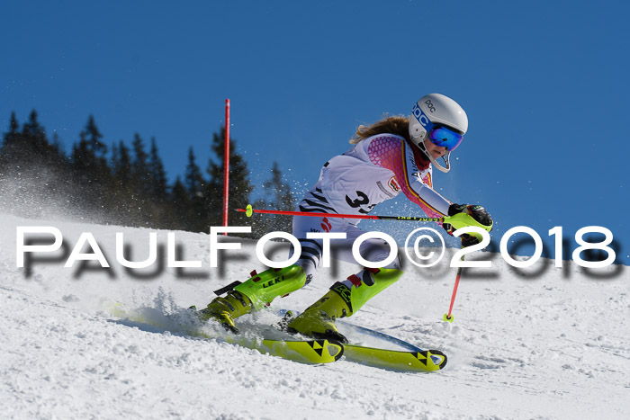 Dt. Schülercup U14 Finale, Slalom, 04.03.2018