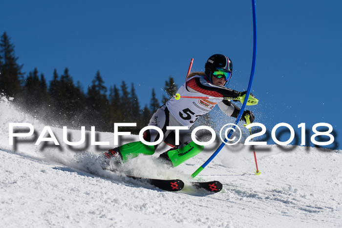 Dt. Schülercup U14 Finale, Slalom, 04.03.2018