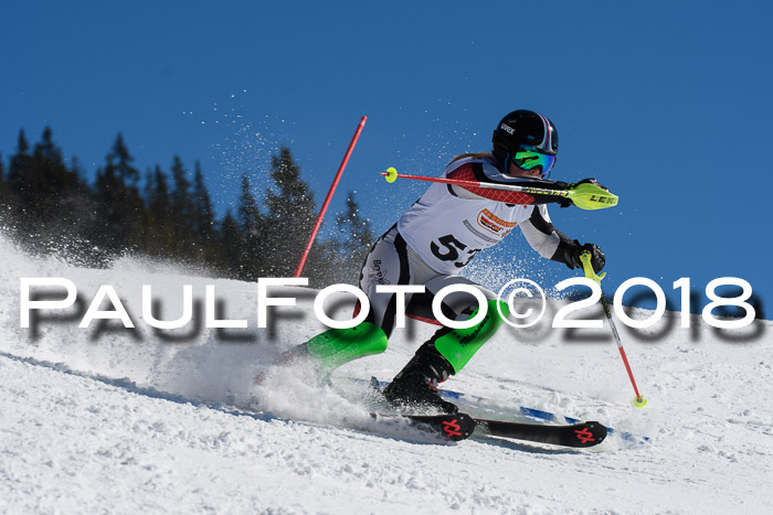 Dt. Schülercup U14 Finale, Slalom, 04.03.2018