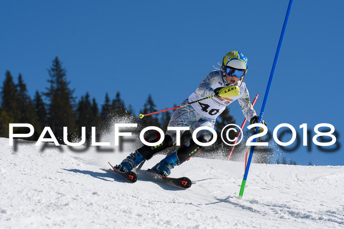 Dt. Schülercup U14 Finale, Slalom, 04.03.2018