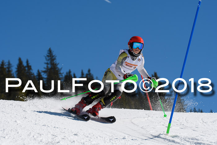 Dt. Schülercup U14 Finale, Slalom, 04.03.2018