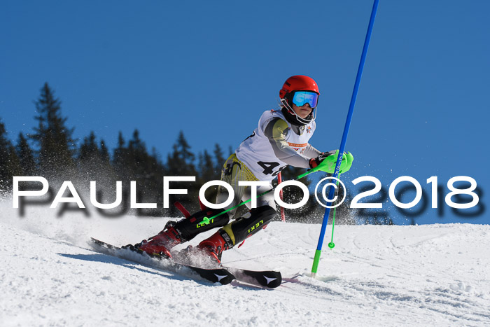 Dt. Schülercup U14 Finale, Slalom, 04.03.2018