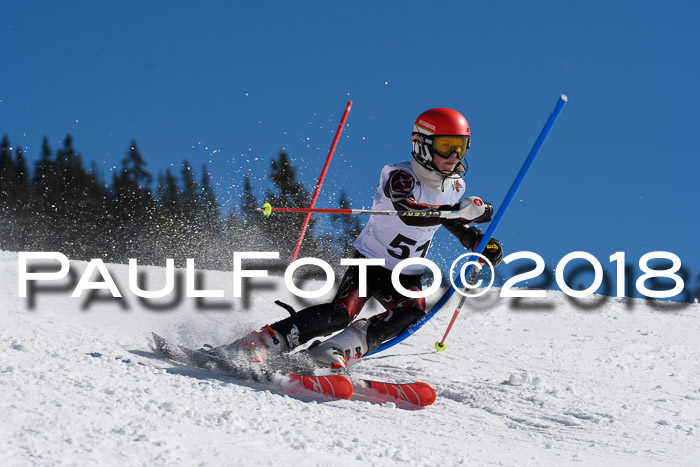 Dt. Schülercup U14 Finale, Slalom, 04.03.2018