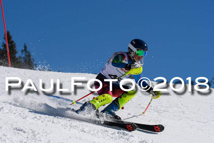 Dt. Schülercup U14 Finale, Slalom, 04.03.2018