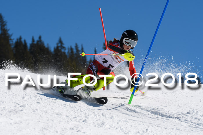 Dt. Schülercup U14 Finale, Slalom, 04.03.2018