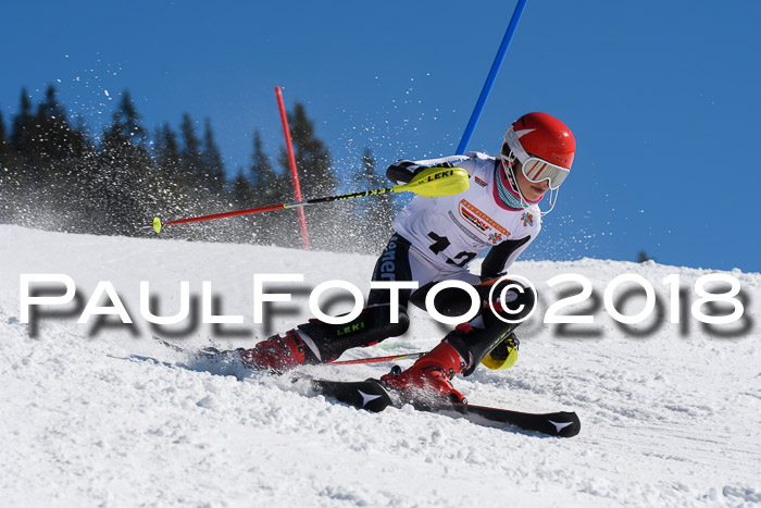 Dt. Schülercup U14 Finale, Slalom, 04.03.2018