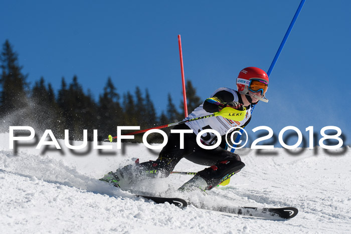 Dt. Schülercup U14 Finale, Slalom, 04.03.2018