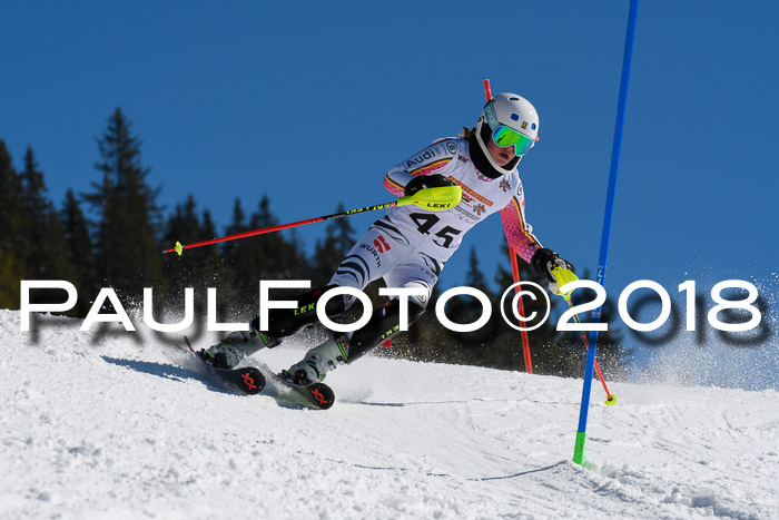 Dt. Schülercup U14 Finale, Slalom, 04.03.2018