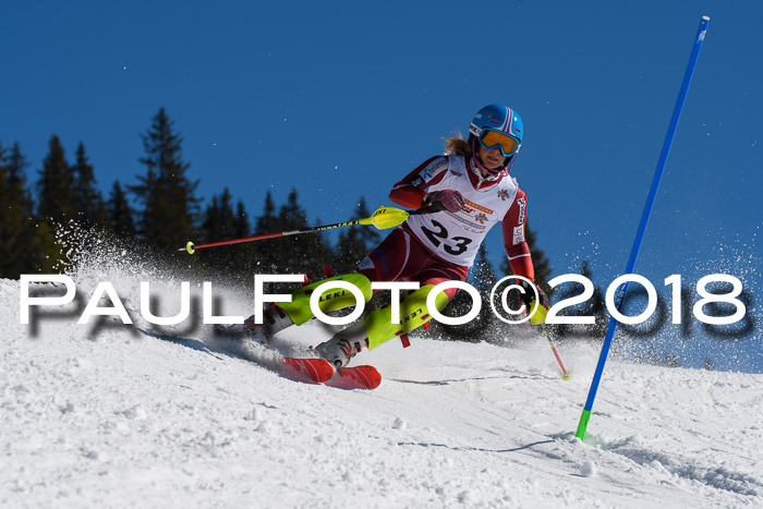 Dt. Schülercup U14 Finale, Slalom, 04.03.2018